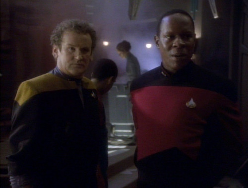 Sisko and O'Brien