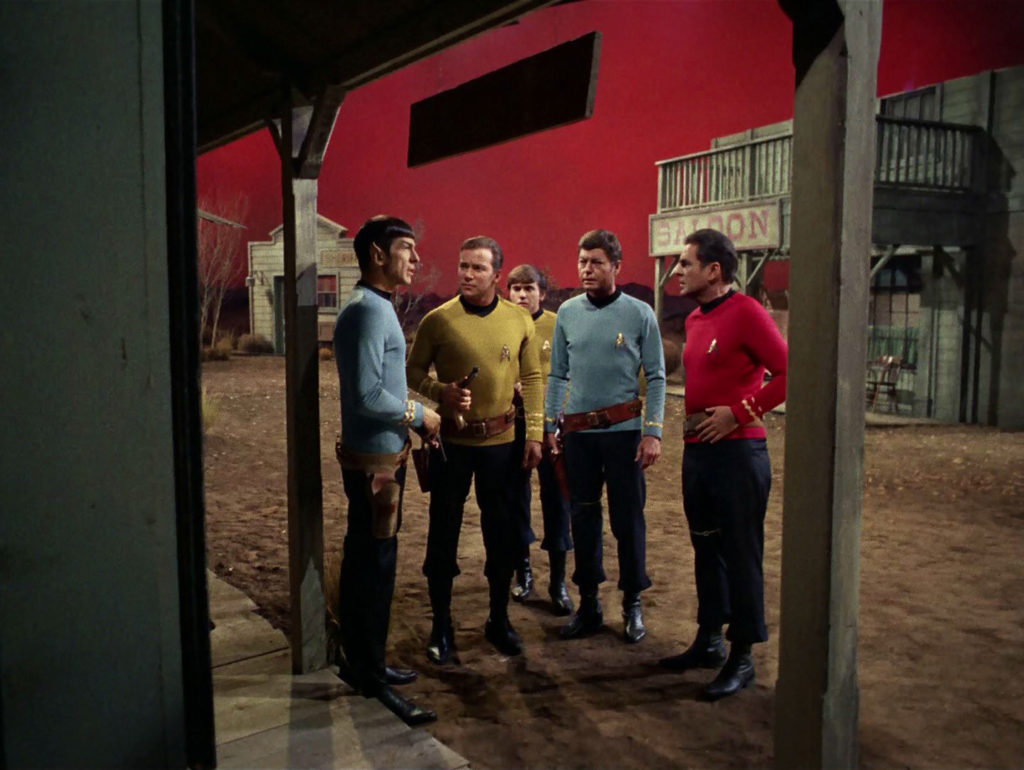 "Spectre of the Gun" shows the impact of colour in TOS