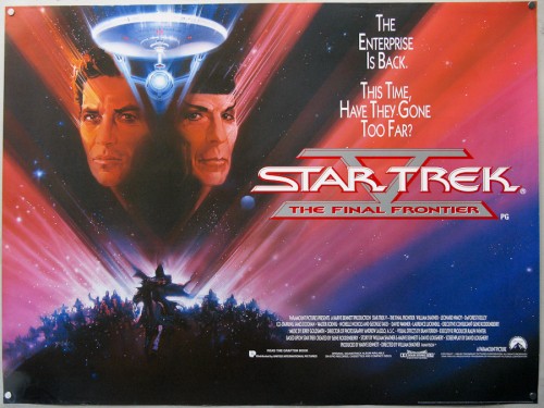 promo art for Star Trek V