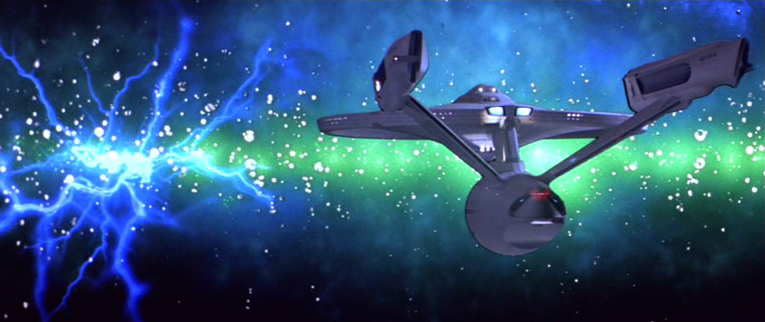 The Enterprise at the Great Barrier