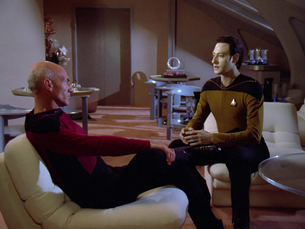 Picard apologizes to Data
