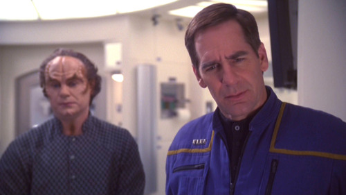 Archer tries to convince Hudak to accept treatment in sickbay