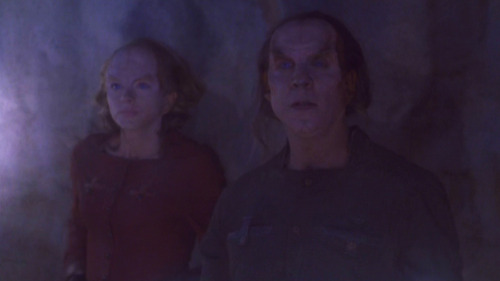 Phlox in a cave in The Breach with the woman scientist